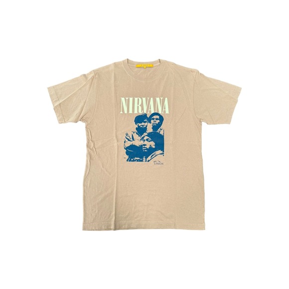 Union Other - Union Nirvana T-Shirt Mens XL Beige Good Graphic Print Streetwear Tee